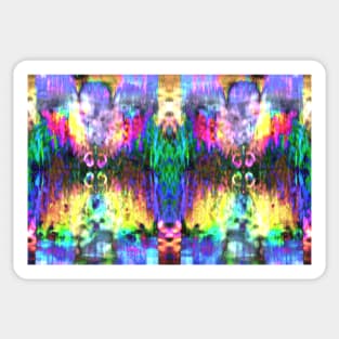 Rainbow Reflections Sticker